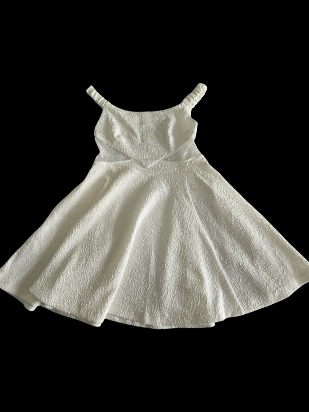 NWT Free People Brooklyn Mini Dress White Lace Fit & Flare Small Coquette Bridal - Picture 4 of 16